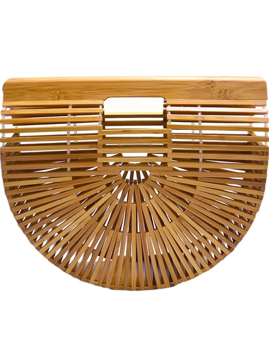 Handbags - Miuco Womens Bamboo Handbag Handmade Beach Purse